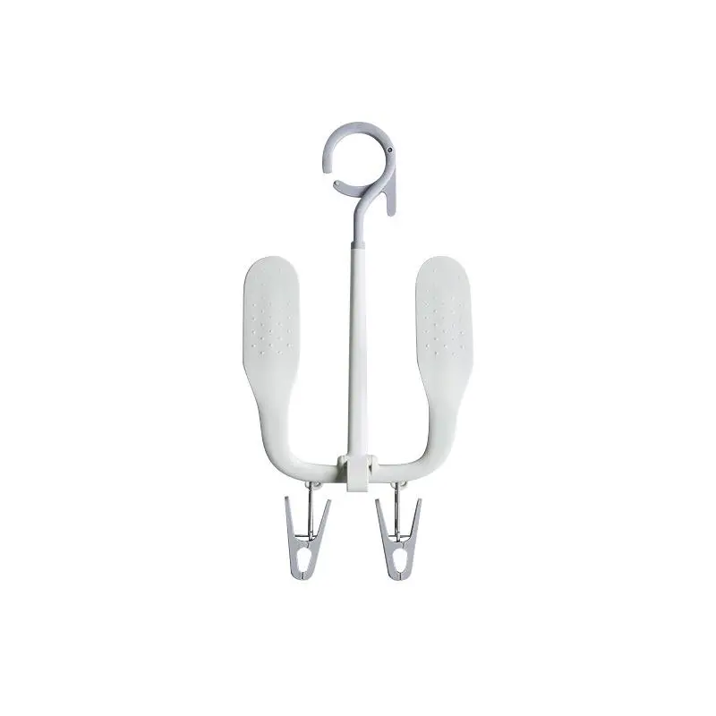 Rotating Shoe Drying Rack Household Double Hook Shoe Drying Rack Outdoor Hook Drying Rack Windproof Shoe Drying Artifact