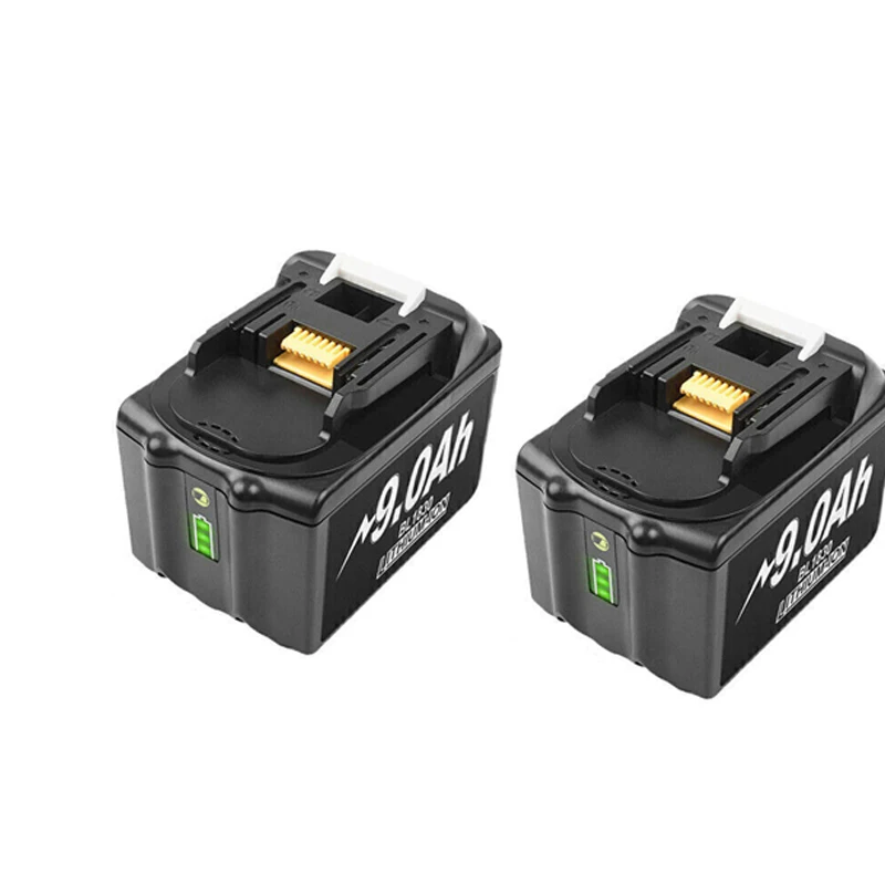 18V 9AH BL1890B Batería de reemplazo para Makita con 3 piezas  LED/compatible con Makita 18V BL1830B BL1860B BL1820 LXT-400 – Dasbatteries