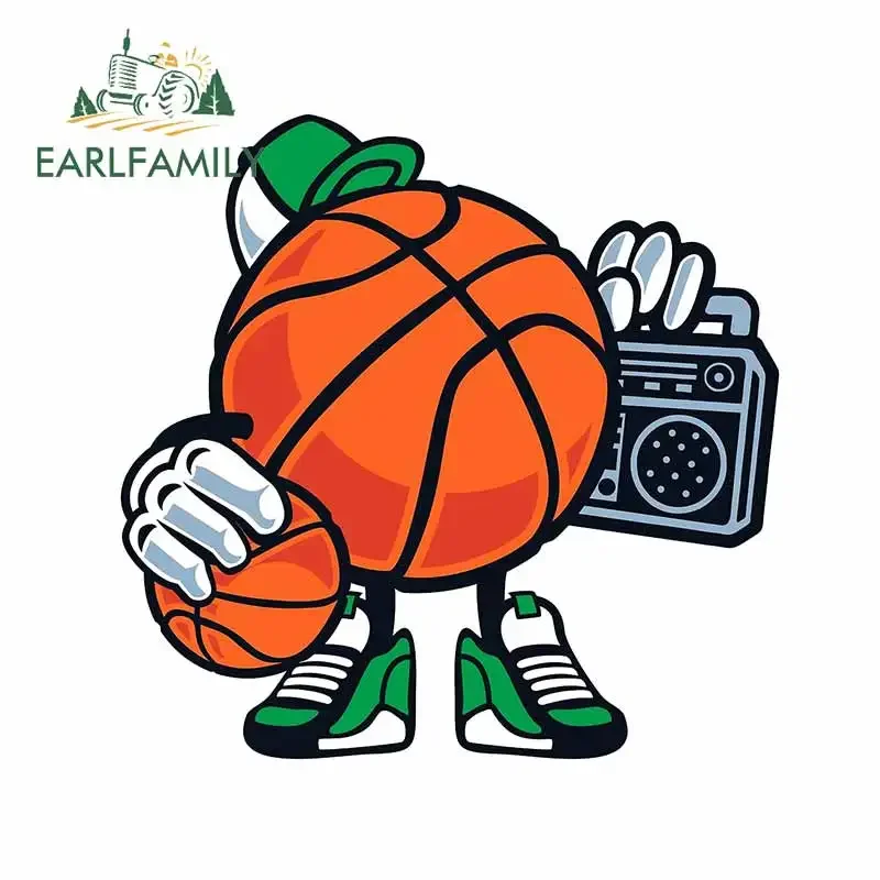 

EARLFAMILY 13 см x 12,7 см для баскетбола мультяшная наклейка на автомобиль грузовик кондиционер автомобильные наклейки виниловый материал водонепроницаемый Декор