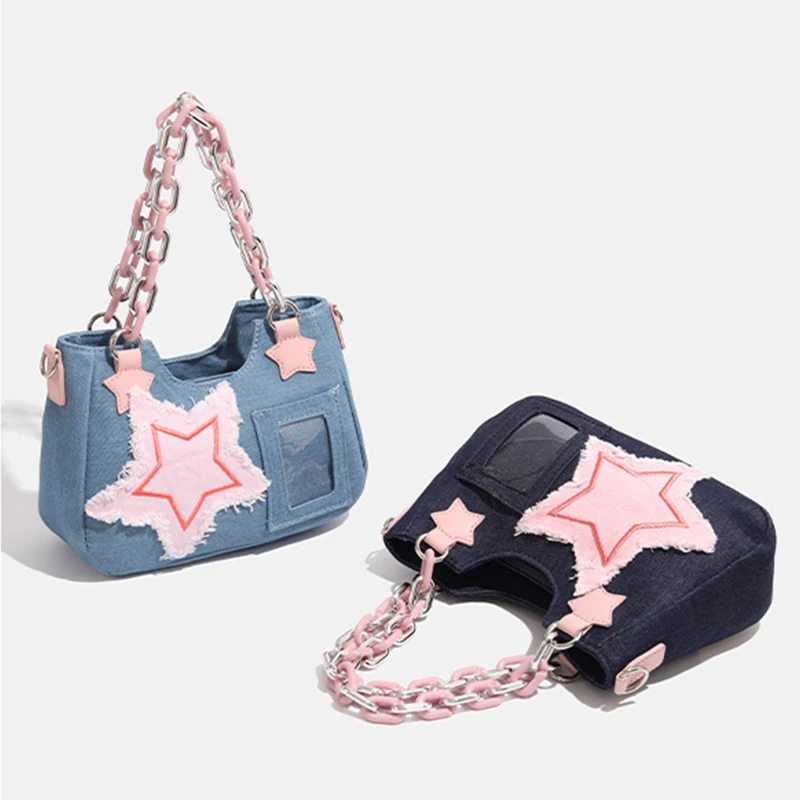 Y2K Vintage Korean Fashion Shoulder Bag Underarm Harajuku