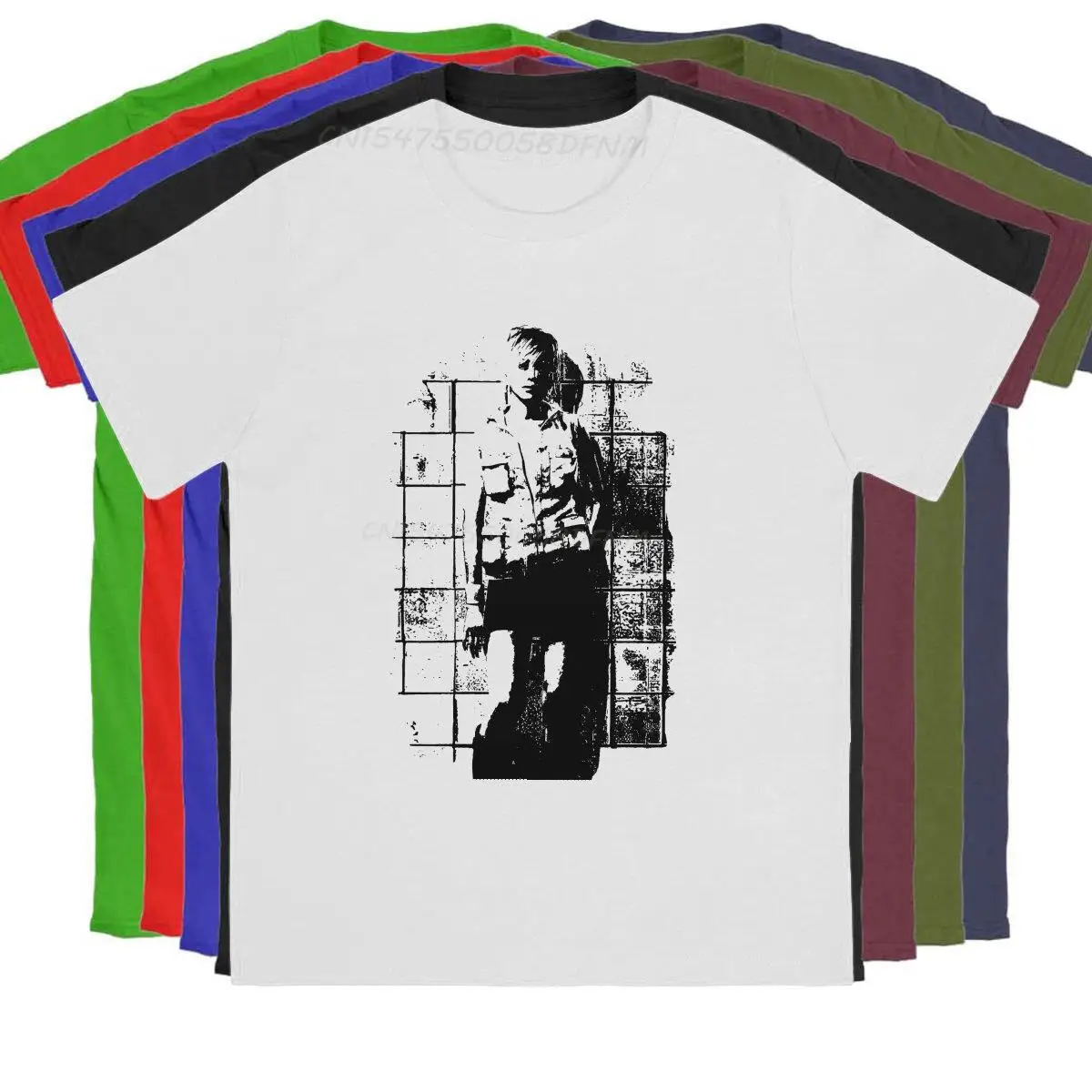 

Men Cool Fashion T-shirts Silent Hill Japanese Classic Survival Horror Game Kawaii Clothes Designer Men T Shirts Summer Tops