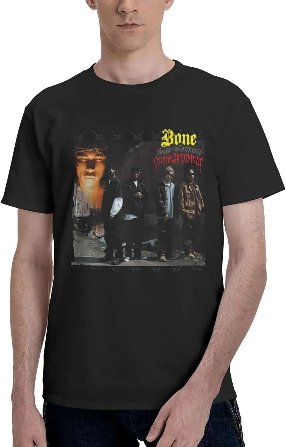 

Men's Cotton Short Sleeve Crewneck T-Shirts Classic Graphic Tee Shirts Tops,S-6XL