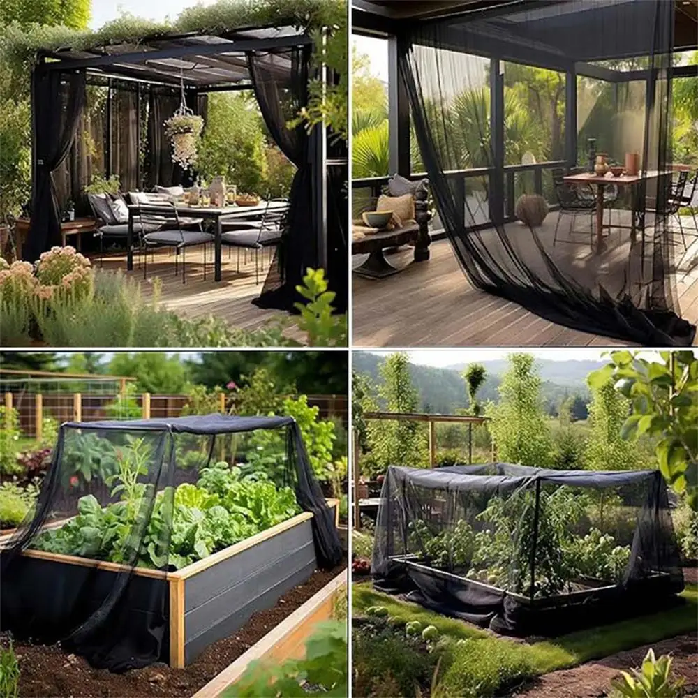 Description Picture 6 of itemGarden Nets For Vegetables Mesh Garden 8X13Ft Plant Barrier Ultra Fine Bird Netting Thicken Reusable Garden Screen For Fruits &