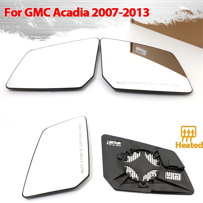 

Side Rearview Mirror Heating Glass Heated Mirror Lens Fit For GMC Acadia 2007-2013 Accessories