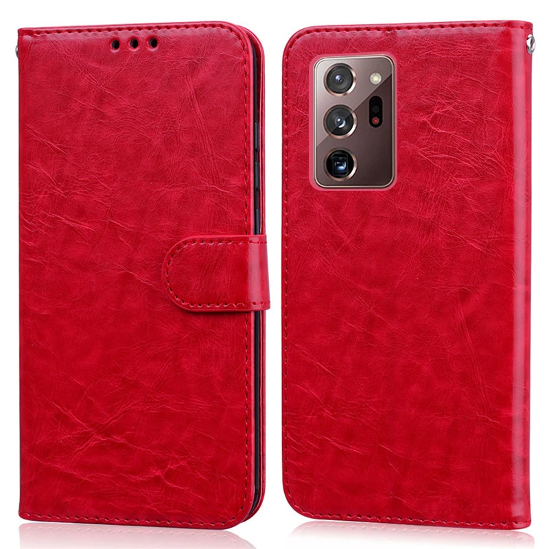 For Samsung Galaxy Note 20 Ultra Case Leather Flip Wallet Case on For Samsung Note 20 Case Note20 Ultra Flip Stand Phone Cover 4