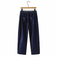 100kg Plus Size Women's Jeans Simple Thin Denim Bright Line Wide Leg Pants New Summer Style 013 - Image 4