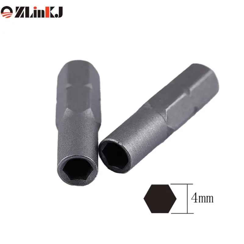 6.35mm 1/4" Insert Bit Adapter To System 4mm Hex Shank Electric