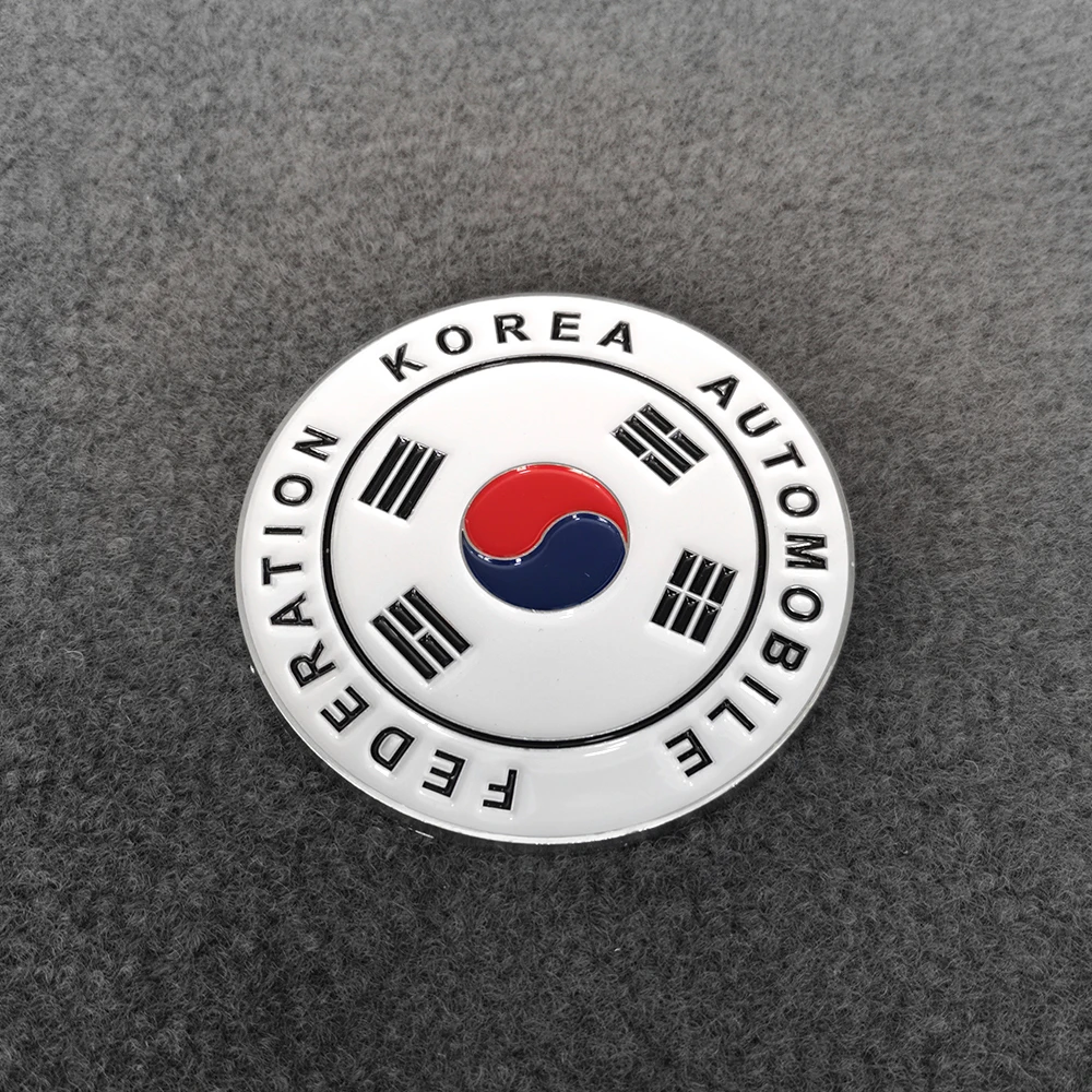 

Wholesale KAF KOREA JAF Car Badge Emblem JDM Japan Automobile Federation Front Grill Badge Car Front Grille Emblem