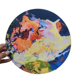 3mm Thick Anti - Static Felt Turntable Mat - Vibration Dampening for Enhanced Sound Quality (Multicolor)