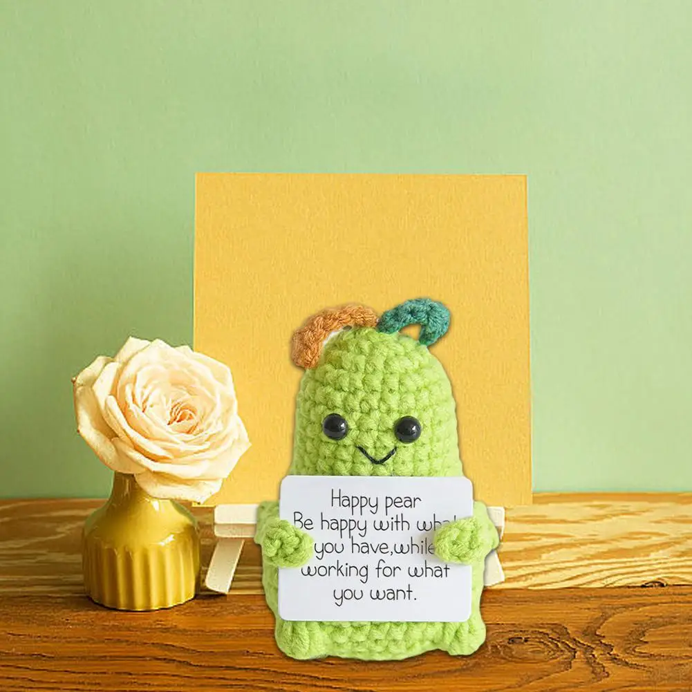 

Смешные плюшевые мини-украшения ручной работы в виде овощей