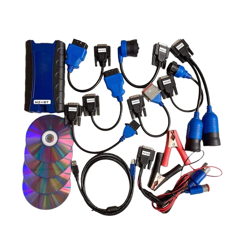 USB Bluetooth Diesel Truck Diagnostic Truck OBD Fault Diagnostics Detector for NEXIQ 2 USB Link Diagnostic Scanner Tools