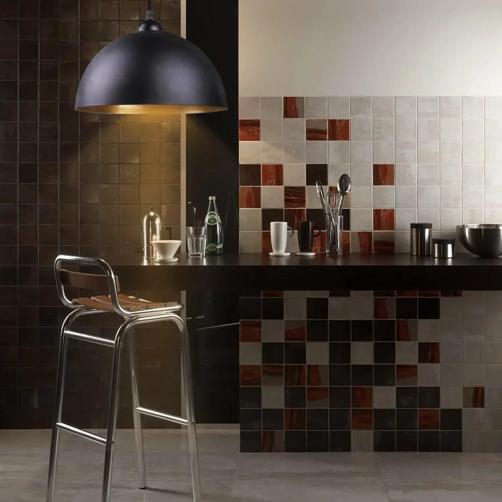 Description Picture 5 of itemHalf circle retro industrial style creative Pendant Light single head dining room living room bedroom study bar Pendant Light