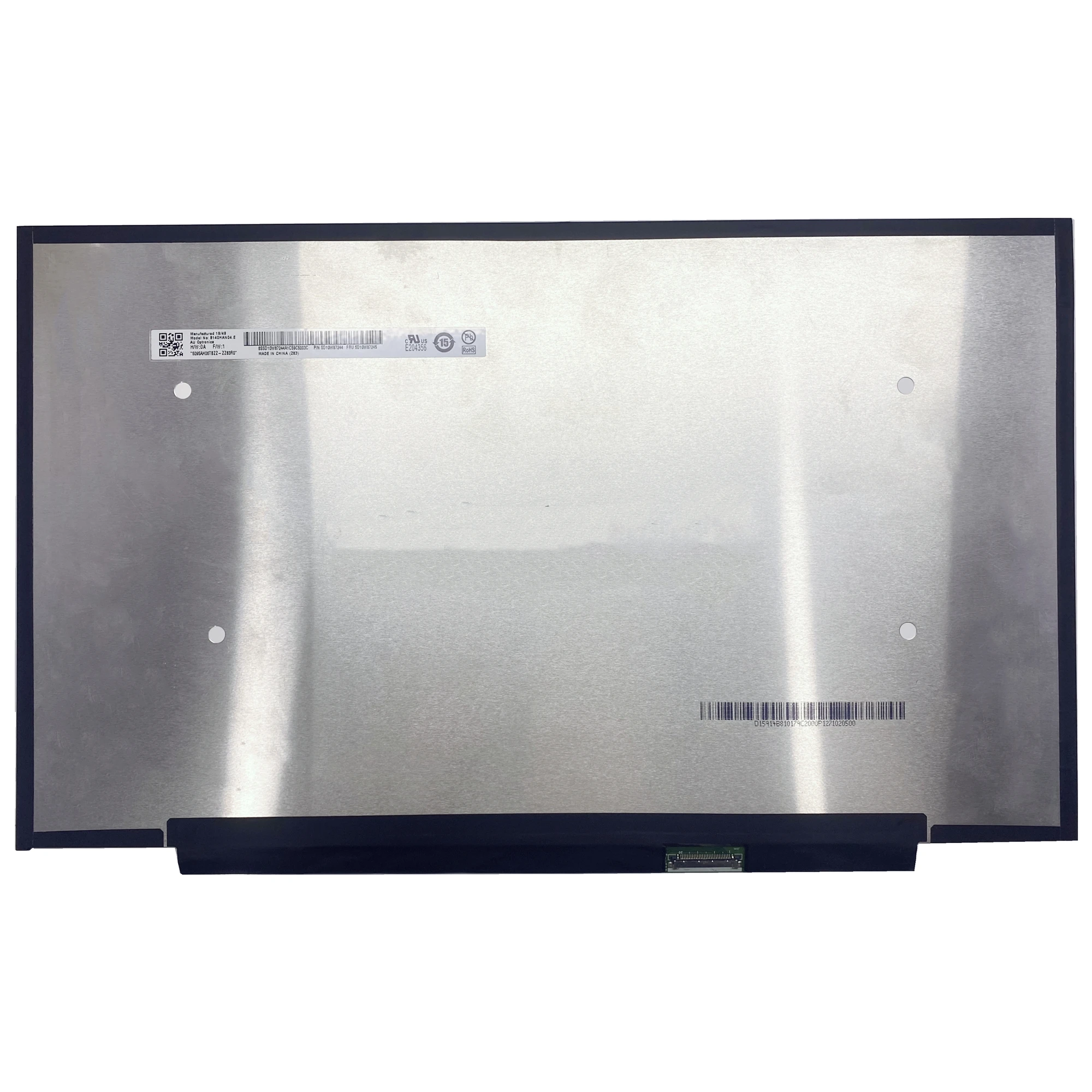 14.0 Slim Ips N140Hca-Eae B140Han04.E Nv140Fhm-N4V Per Lenovo Ideapad 5-14 3-14 Thinkpad T14 P14S Gen 2 E14 Gen 3 Gen4 Fhd 30Pin