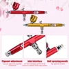 Tattoo Spray Gun Decoration Gun 2 Colors 0.3mm Feed Airbrush Gun Spray Gun Art Tattoo Paint Nail Cake Decoration Tool 1