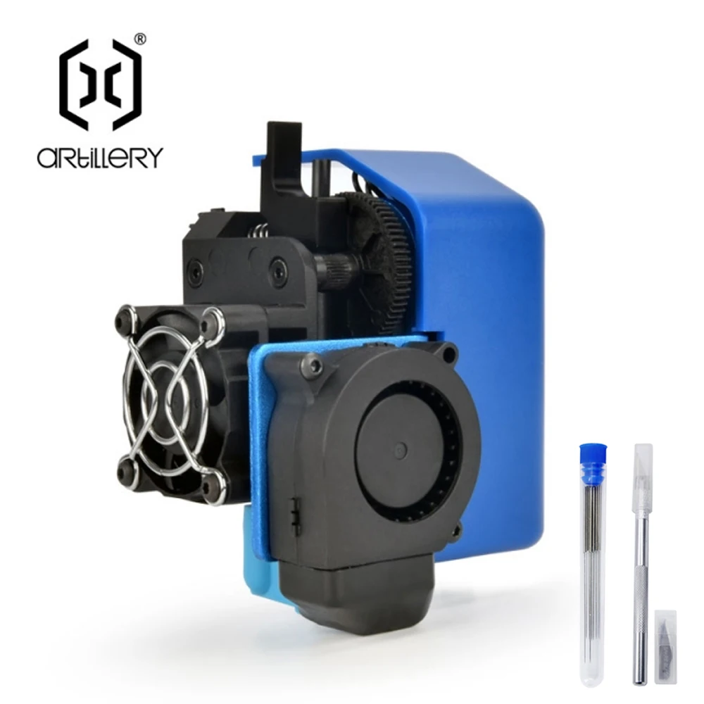 Impressora 3d Genius Pequena para Artilharia Exclusiva Toda Metálica Componentes de Jato Único Extrusora Resistente ao Calor 300 ° c para Uma Variedade de