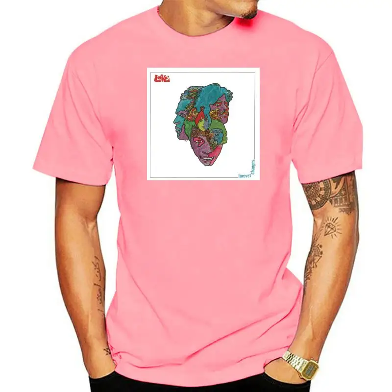 

New Love Forever Changes Vintage 60'S Rock Men'S T-Shirt Clothing Size S-2Xl Big Tall Tee Shirt