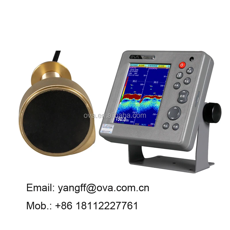 A-TD26 Boat Depth Sensor Marine Echo Sounder Depth Transducer