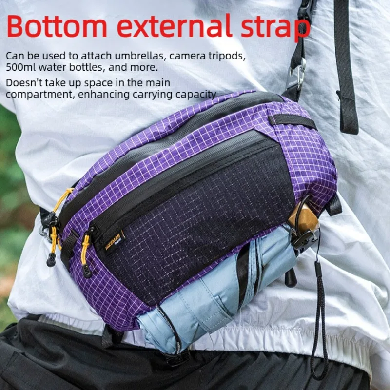 New Dyneema Waist Bag 20L Waterproof UrltraLight Multi Pocket for Cycling Running Hiking Camping Outdoor Sports Accessories 2