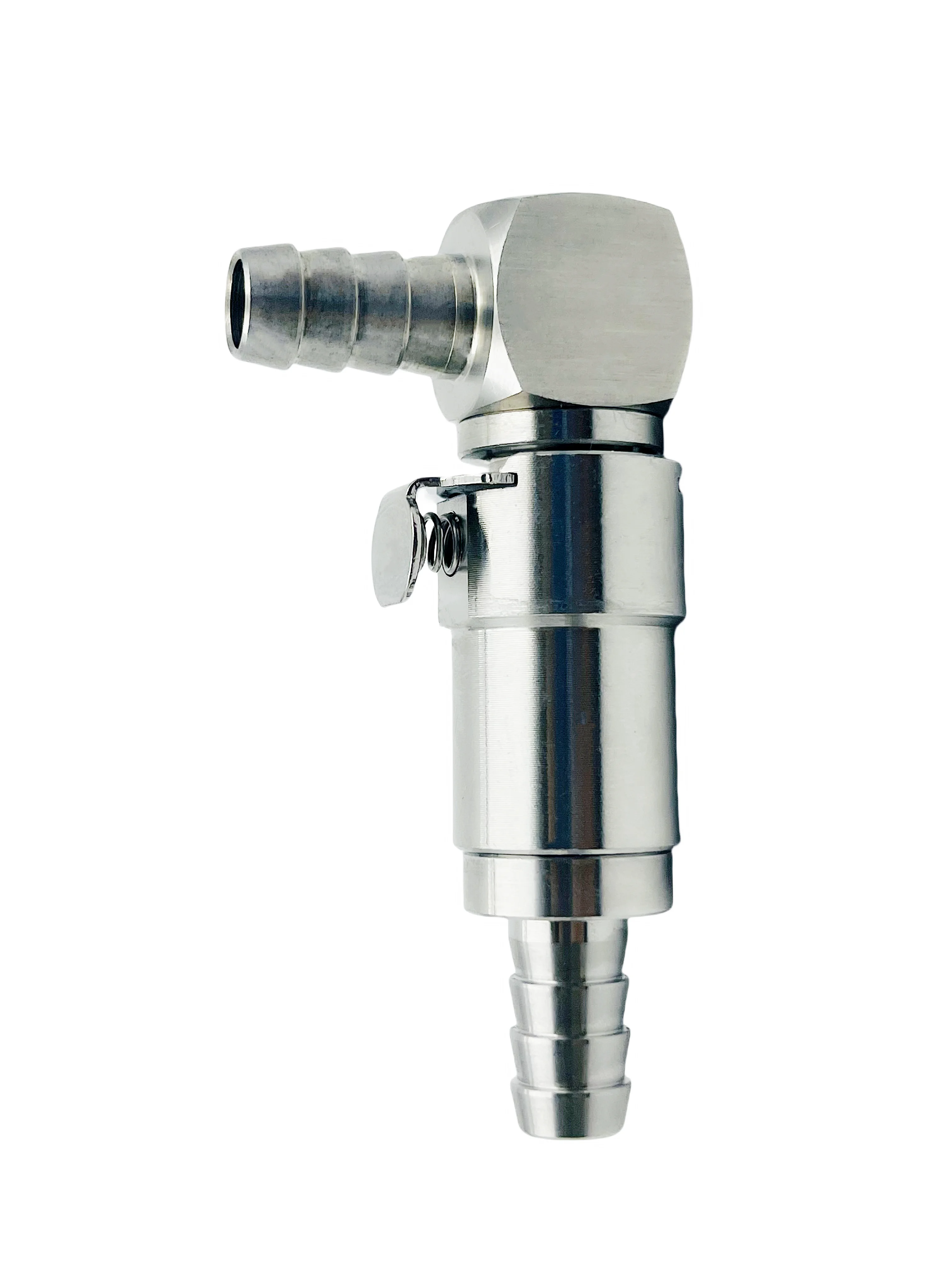 Schnellverschluss-Trennschlauch 8mm / 6mm Rennsport-Kraftstoffkupplung mit Absperrventil für Benzin-Schlauch, Motorradzubehör, Schnittstelle – Detail 1