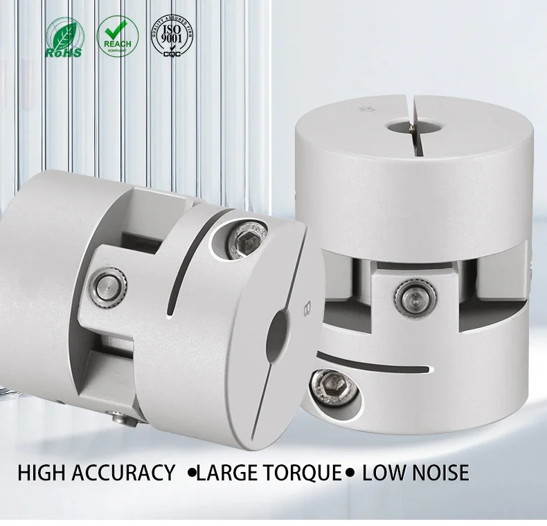 Description Picture 3 of itemAluminum alloy cross universal joint coupling precision GV micro universal joint coupling eccentricity Angle compensation