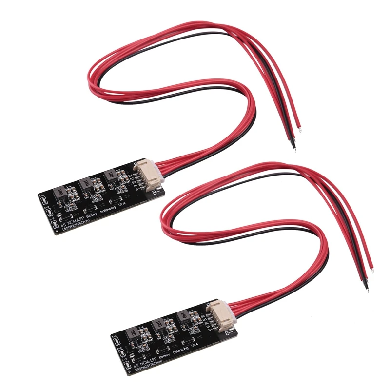 Le Migliori Offerte 2X 4S Li-Ion Lipo Lifepo4 Lfp Battery Active Equalizer Balancer Bms 1.2A Balance Energy Transfer Board