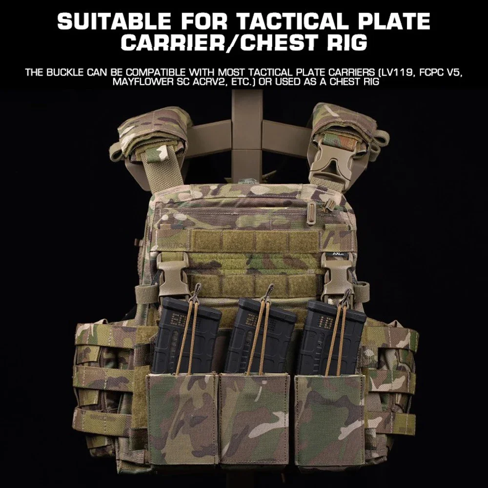 Borsa Tattica WoSporT SPUD &ndash; Porta Riviste 5.56/7.62 &ndash; Gilet Caccia &ndash; Molle