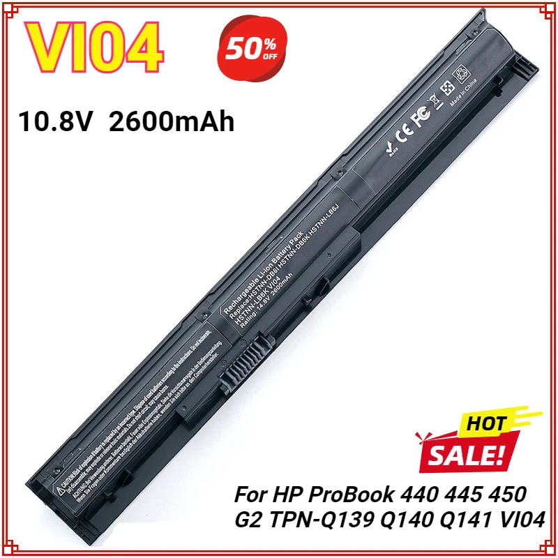 VI04 Laptop Battery Replacement for HP Envy 14-U 15-K 17-K