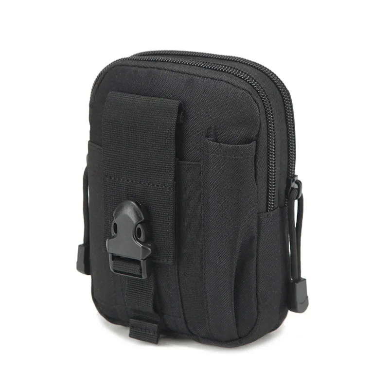 Molle Pouch Belt Waist Pack Men Small Pocket Survival Tool Bag for Running...