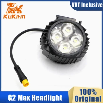 Faro originale per Kukirin G2 Pro/G2 MAX Scooter elettrico lampada da manubrio lampada da manubrio testa anteriore luce a LED sostituire le parti