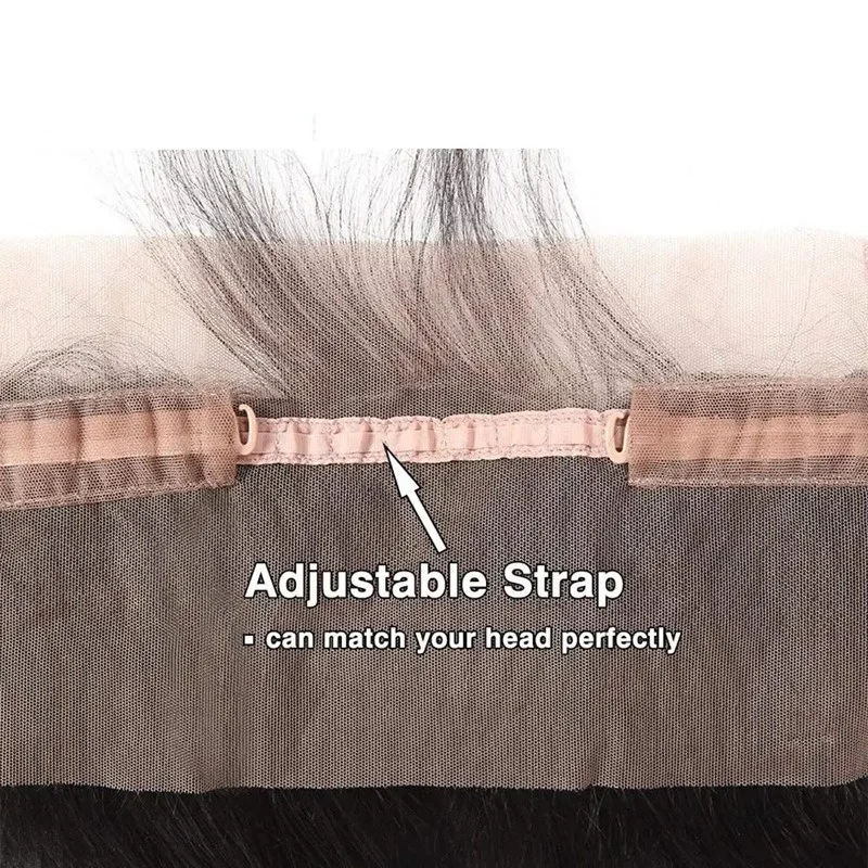 360 Lace Frontal Brazilian Straight Hair 100% Remy Human Hair Lace Frontal For Woman Transparent Swiss Soft and Silky