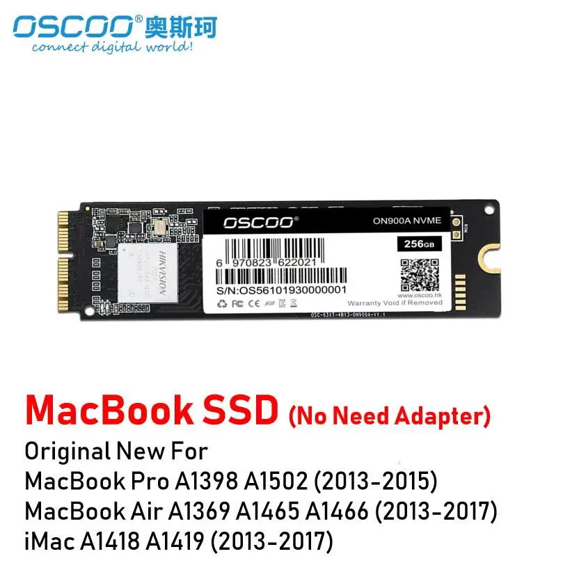 

Hard Disk Apple Macbook SSD for MacBook Air 2013 2017 MacBook Pro 2013 2015 iMac Mac Pro Mini NVMe PCIe 3.0 Solid State Disk