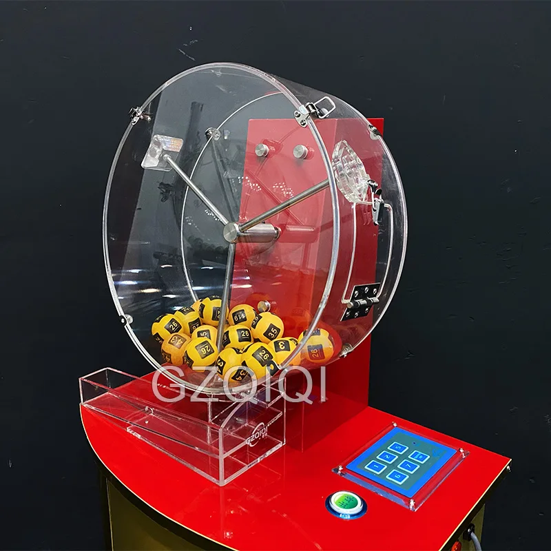 J350 Mechanism Mix Machine for lottery game and lotto game roulette wheel
