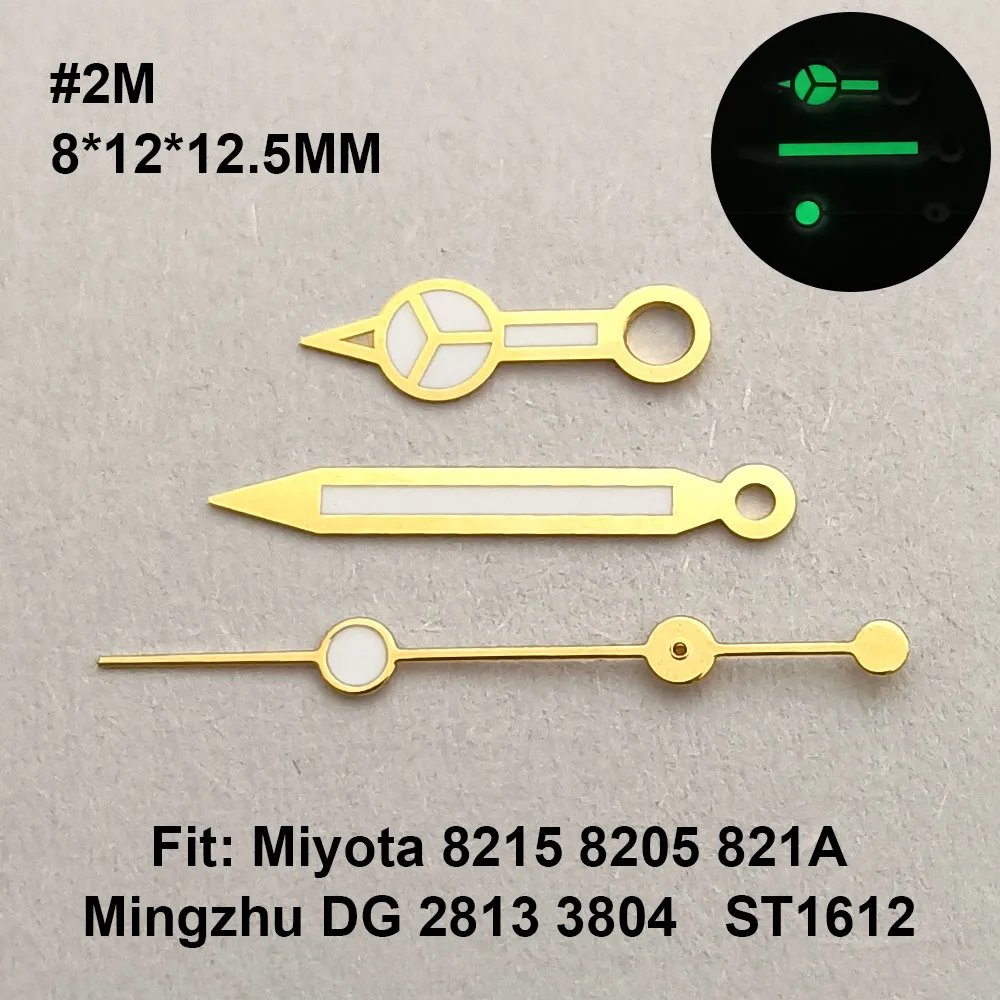 Luminous 12.5mm Watch Hands - Premium Watch Accessories
