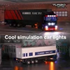 In Stock! Turbo Racing C50 T 1/76 Remote Control Container C50 Truck New Chassis Simulation Horn RC Car Toy C50-C Accessory Kit 3