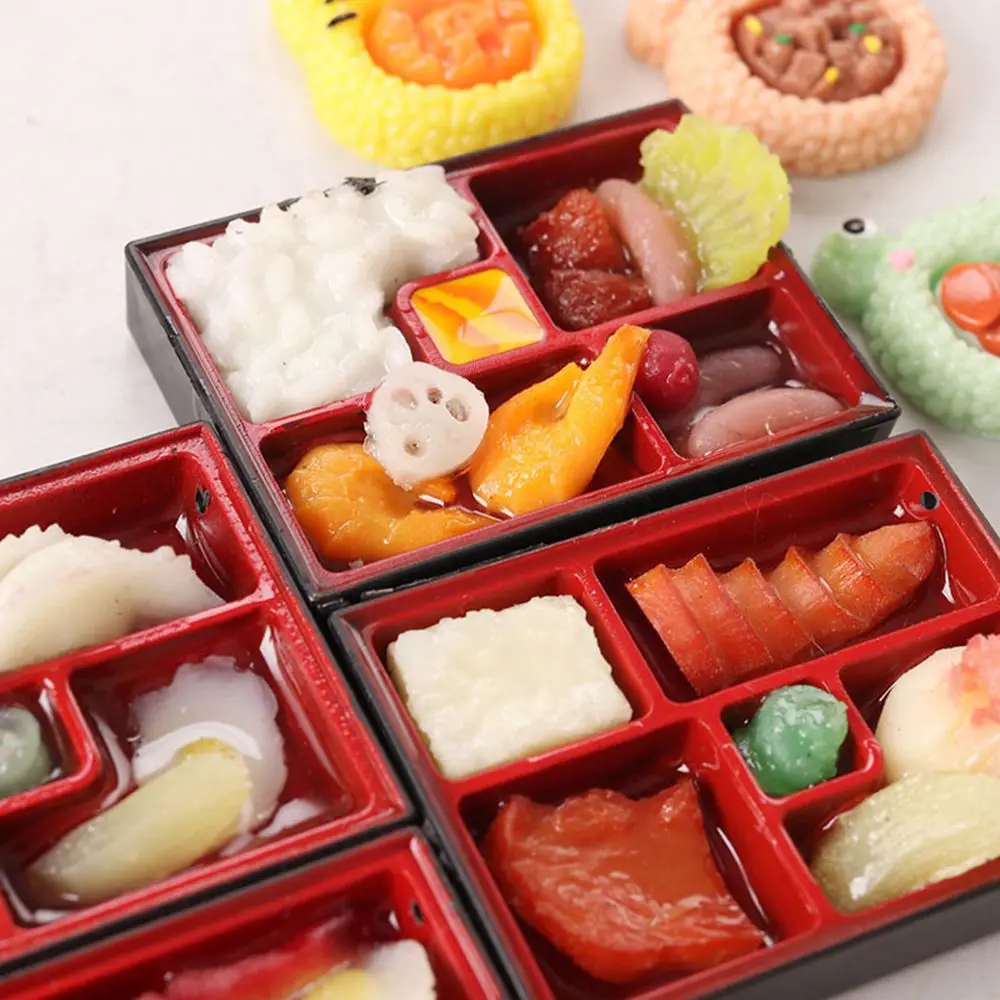 2PCS1/6 Scale Miniature Janpanese Sushi Rice Roll for Dollhouse Decor Pretend food for blyth doll accessories toys