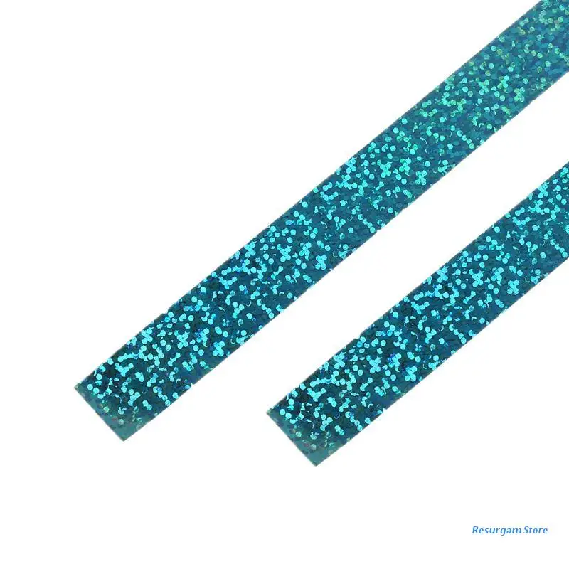 Rhythmic Gymnastics Decor Prismatic Glitter Tape Hoops Sticker