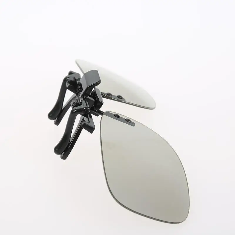 Stereo 3d Glasses Clip Polarized Tv Real 3d Glasses Hanging Frame Myopia Passive Circular Clip-on Passive