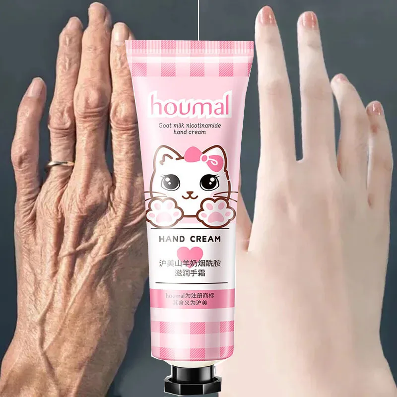 

Whitening Hand Cream Nicotinamide Moisturizing Nourishing Hands Creams Beauty Anti-wrinkle Improve Rough Cracked Skin Care