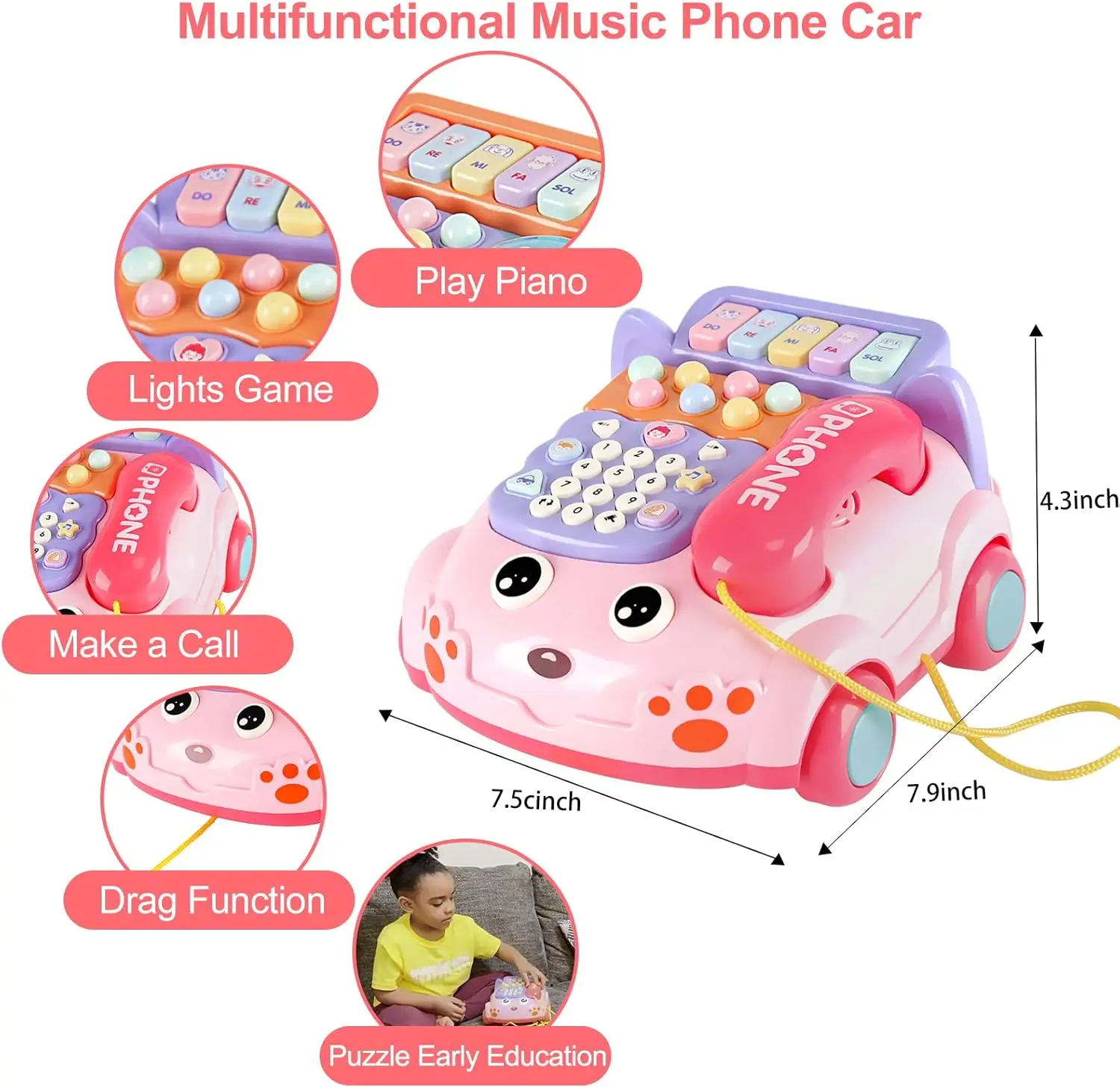 , Baby Toy Phone 5