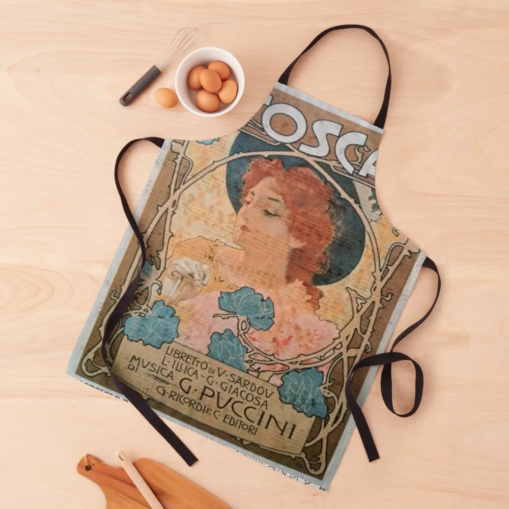 

Tosca Giacomo Puccini Apron Kitchen And Home Items Chef Accessories Kitchen Things And For Home Kitchen Kawaii Accessories