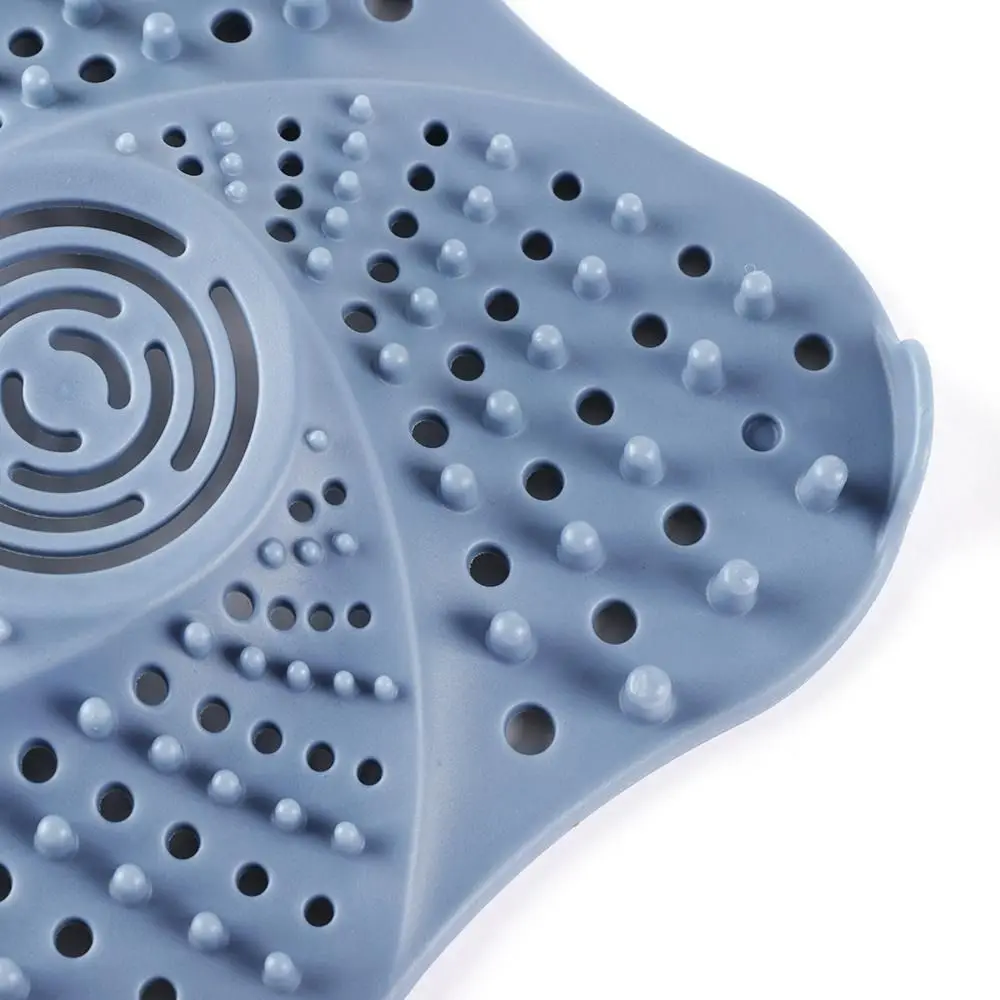 Description Picture 4 of itemAnti-blocking Sink Strainer Square Shape Hair Clean Up Mesh Trap Floor Drain Shower Drain Pad Kitchen Bathroom Accessories