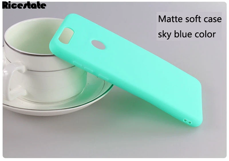 Frosted Matte Silicon Case - Premium Back Cover for Huawei Honor Y7 Prime 2018/Y7 Pro 2018