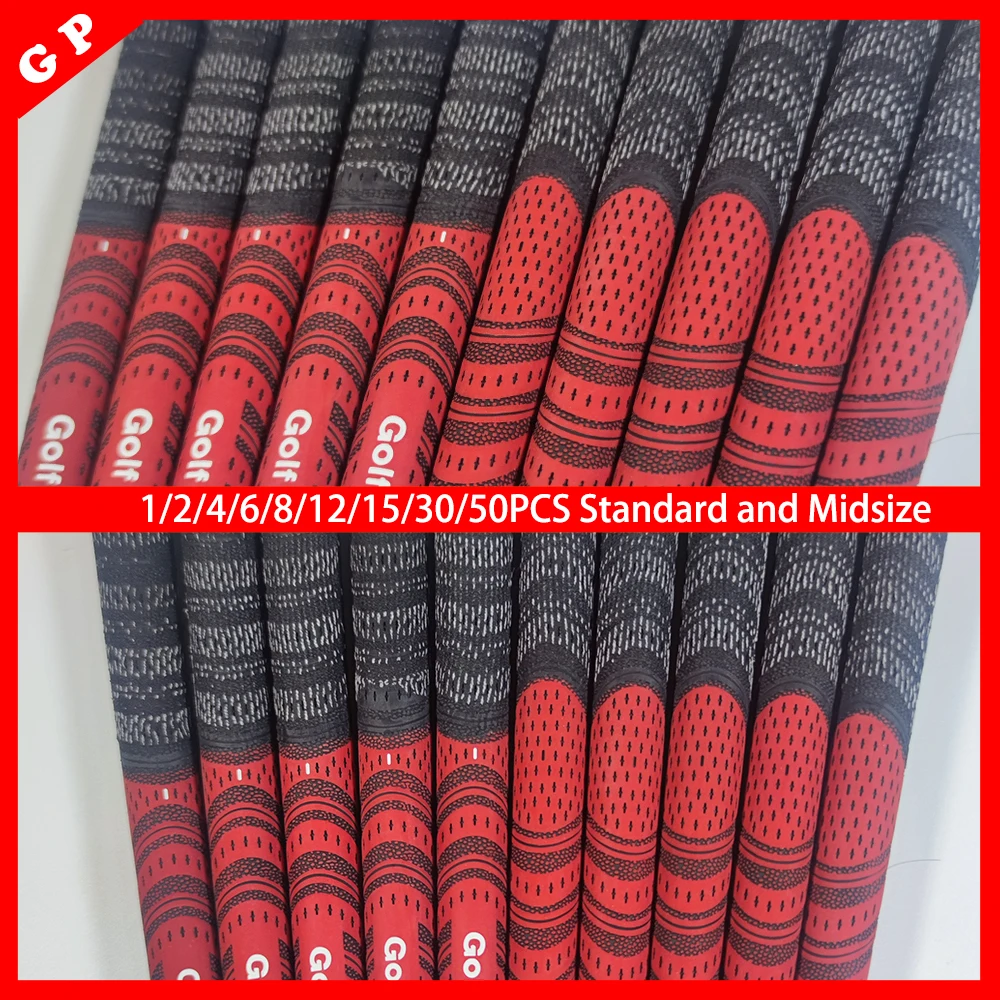 

Sport Golf Grips Decade Multi Compound Standard/Midsize Protector Golf Putter Grip Rubber High Quality Club Grip Red