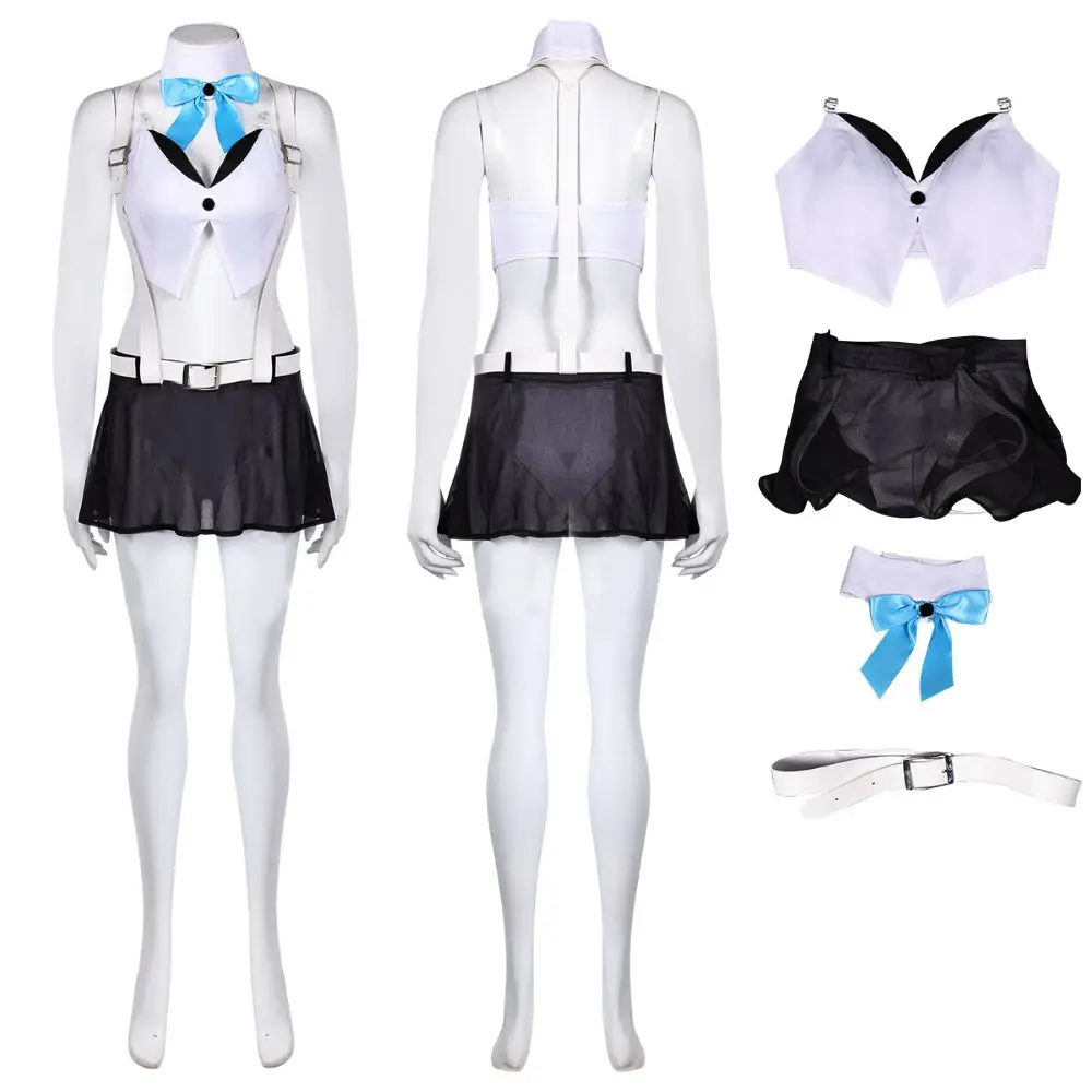 thumbnail image 1 of Traje de baño de Tifa Lockhart para cosplay de Final Fantasy 7, disfraz para mujeres adultas y niñas, conjunto de bikini, traje de baño para Halloween y carnaval, 1 of 5