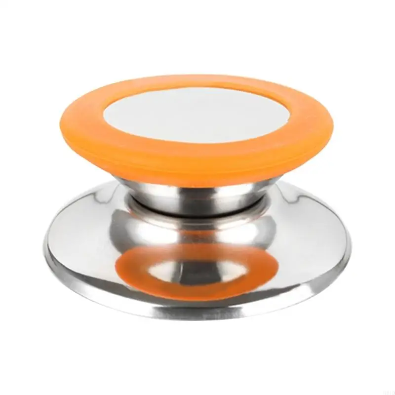 581D Universal Silicone Pot Lid Replacement Knob Heat Resistant Pan Lid Holding Handles Anti-scald Cookware Cover Knob