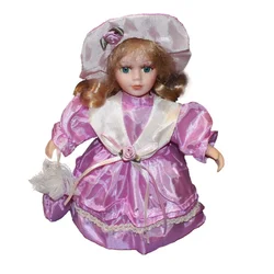 Poupée en céramique classique de 20 Cm, décorations de maison, maison de jeu pour enfants, jouets poupées de filles, cadeaux de noël pour enfants 