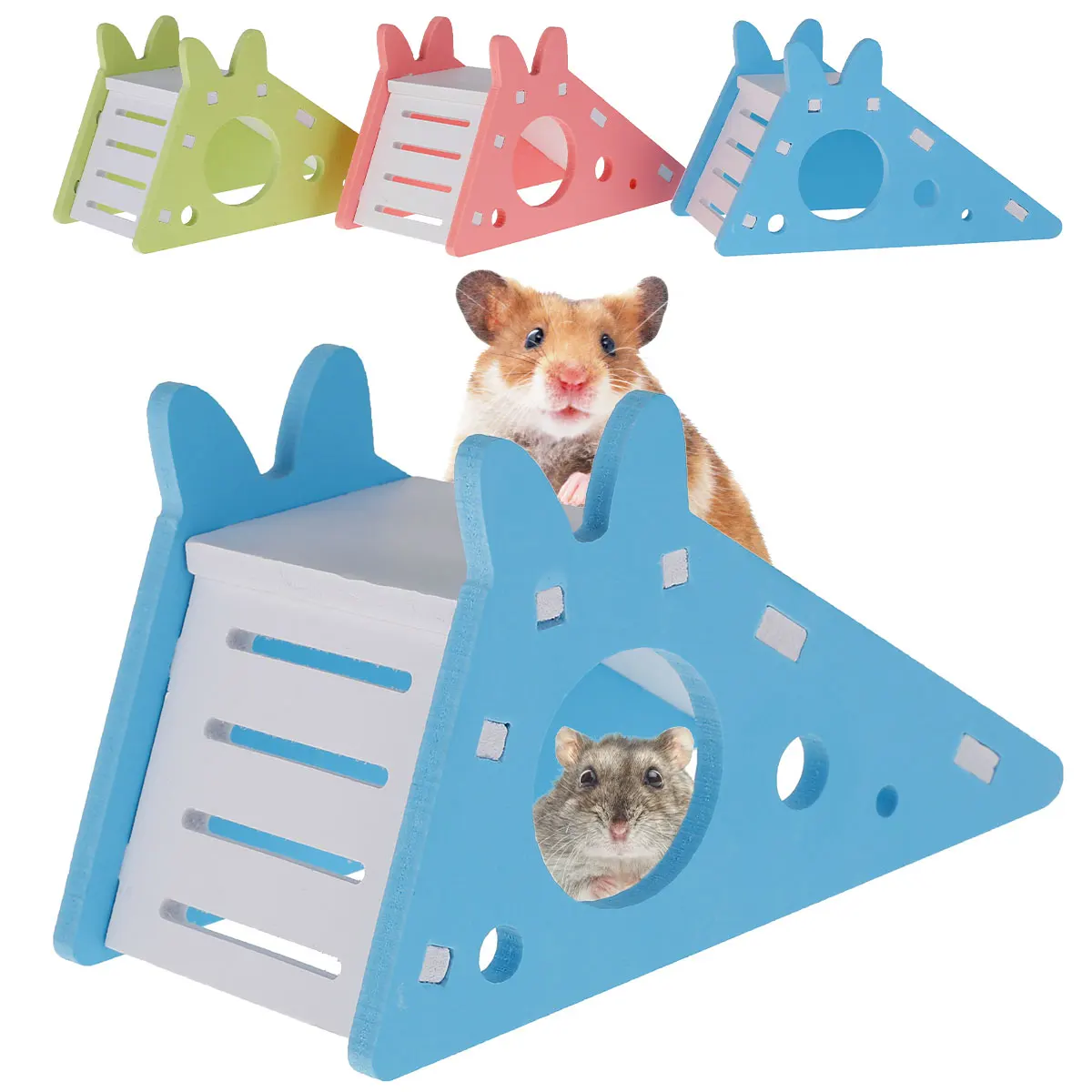 HamsterSlideToyAssembledHouseforHamsterChinchillaRatBreathable