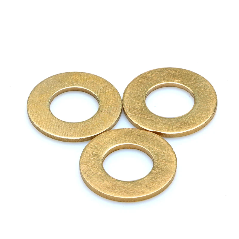 Brass Washer GB97 M2 M2.5 M3 M4 M5 M6 M8 M10 M12 M14 M16 M18 M20 M22 Solid Brass Gasket Shim