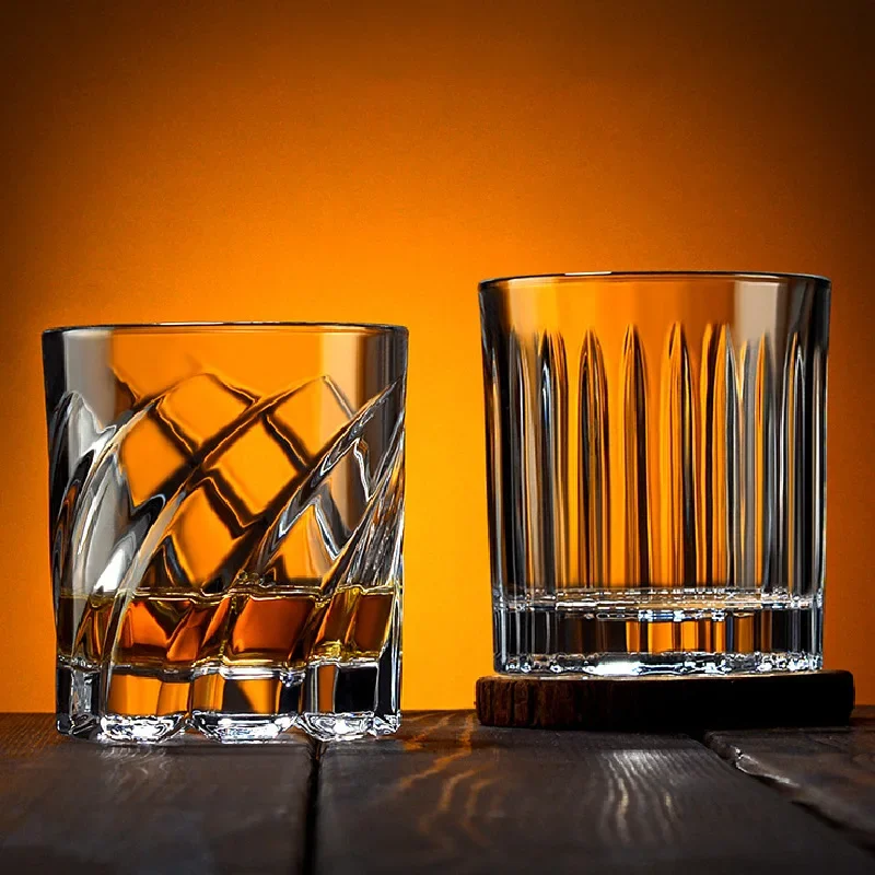 Cocktail Shaker Rotating Whiskey Glass Old Fashioned Glass for Drinking Bourbon,Scotch,Cocktails,Whisky, Shake Cup