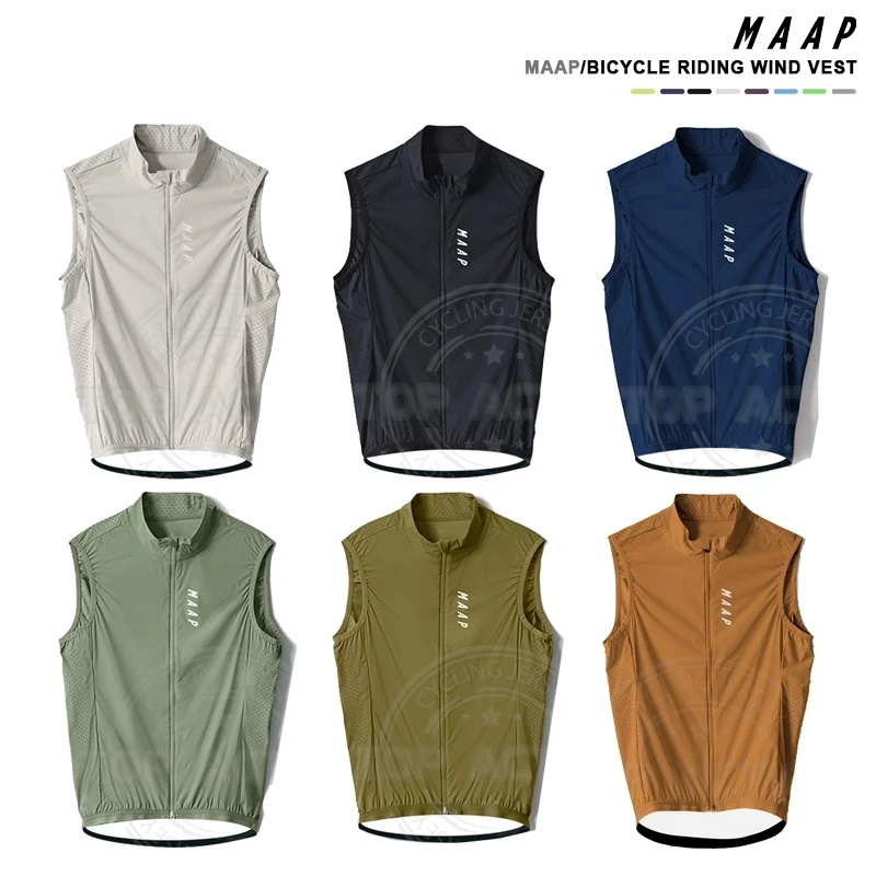 Summer Breathable Cycling Vest Maap Sleeveless Cycling Vest Bicycle